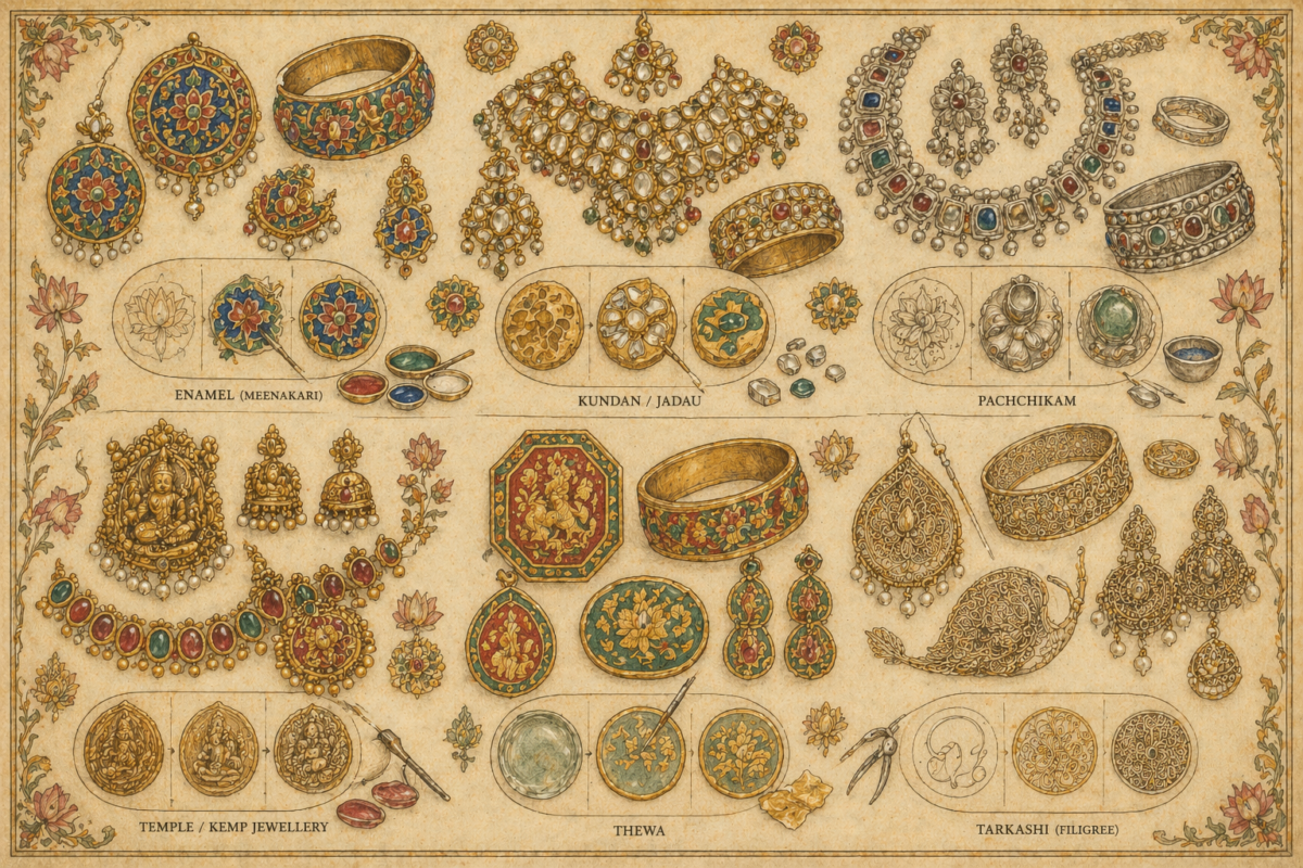 types of indian jewellery