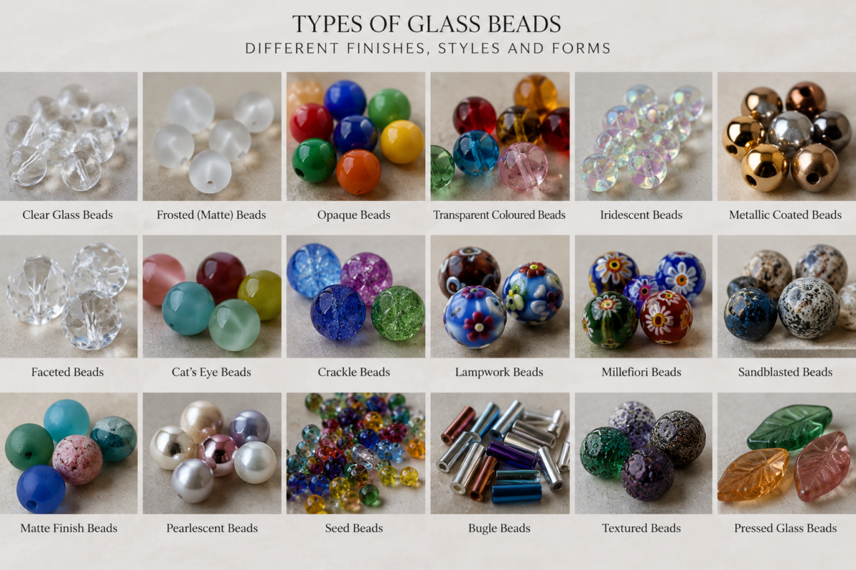 types of bead finishes