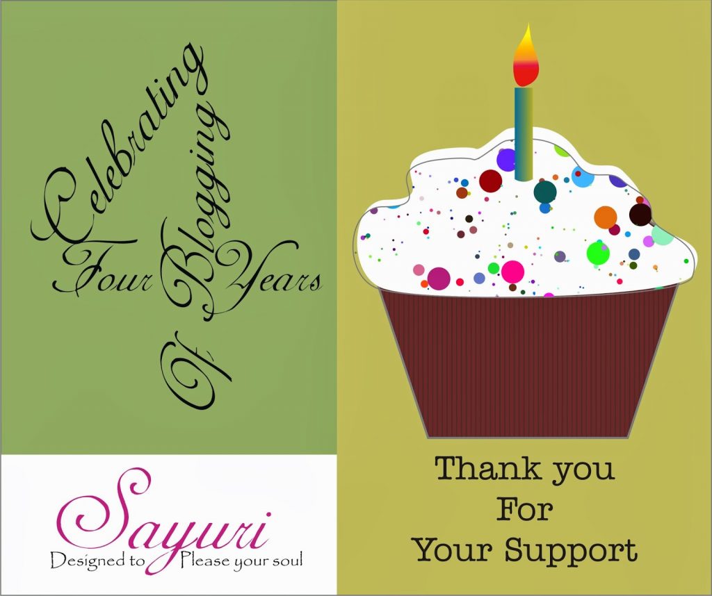 Its Blogoversary - four years of blogging