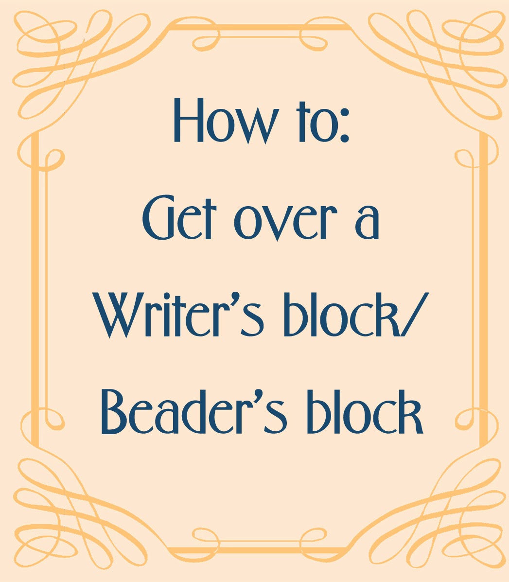 Getting over a writer's block