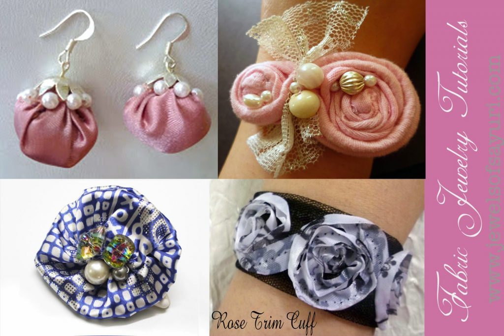 Creating Fabric jewelry – a guest post