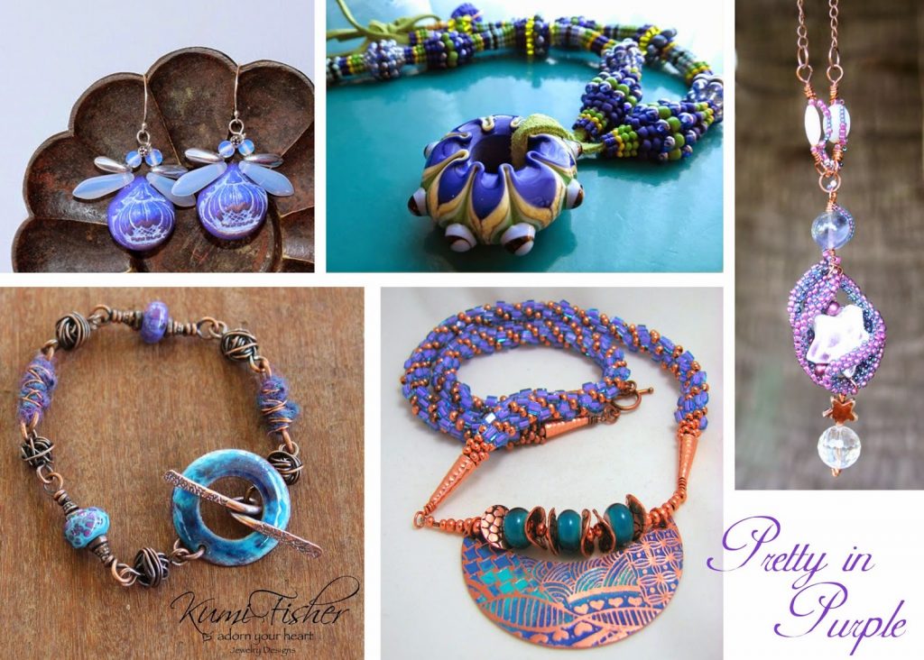 Handmade jewelry trends for AW14-15 radiant orchid