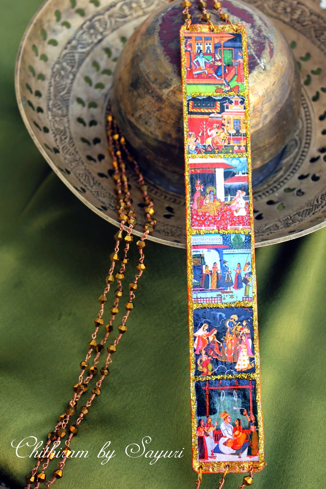 Ragamala Necklace - Featuring all the six Parent Ragas
