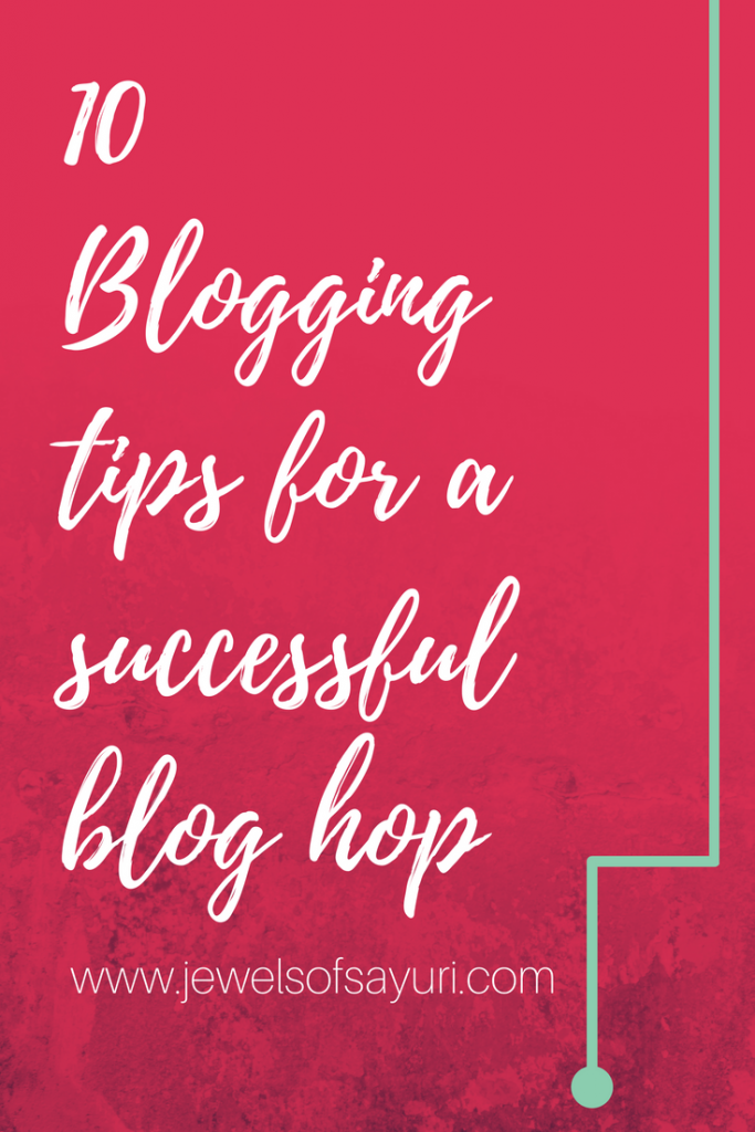 how to conduct a blog hop