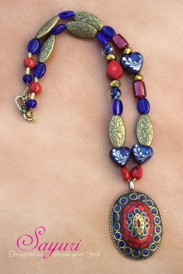 tibetan blue necklace
