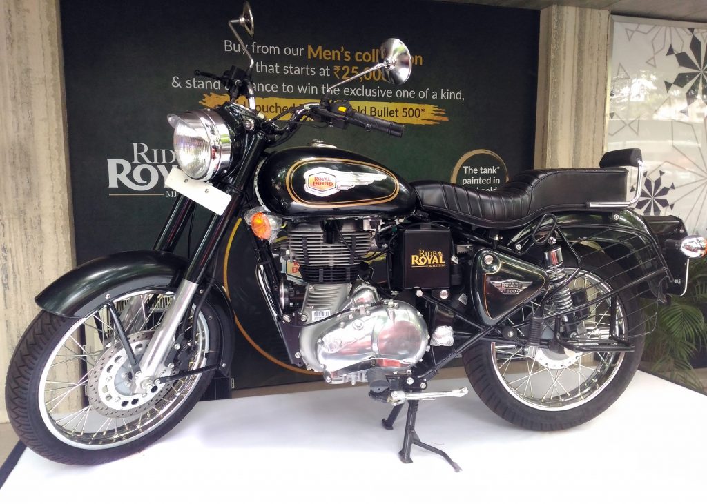 Enfield ride the royal