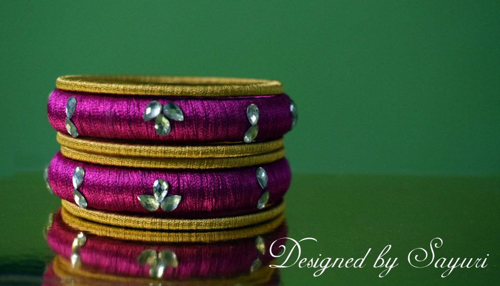 silk thread bangles