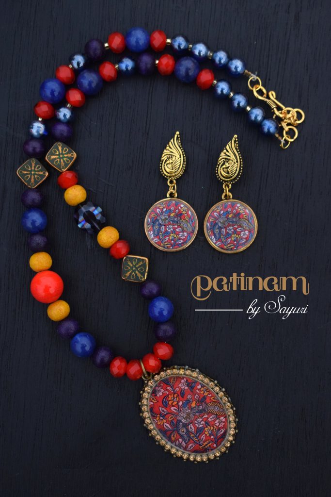 Kalamkari jewellery