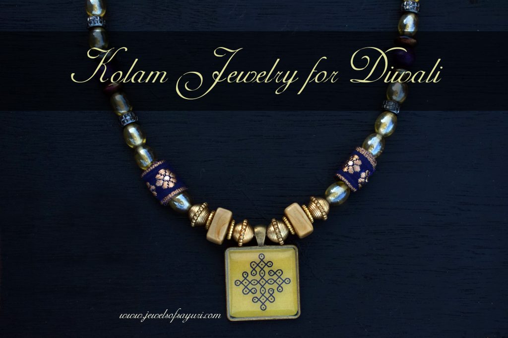 Kolam Jewelry for Diwali