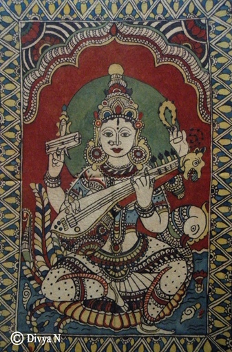 Kalamkari painting by Divya N