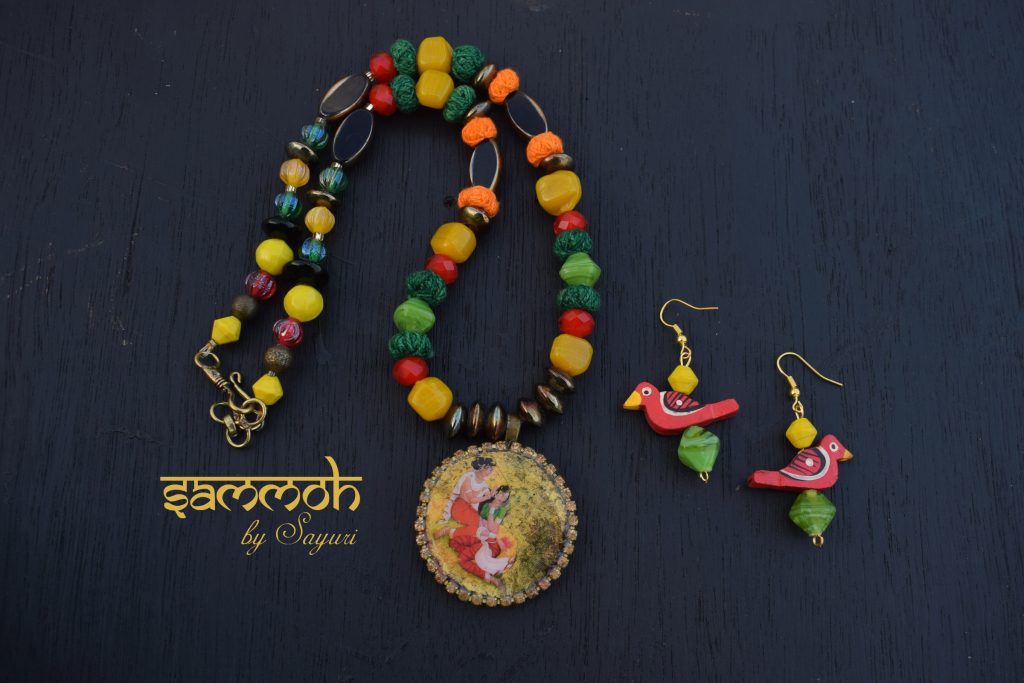 nala damayanthi necklace