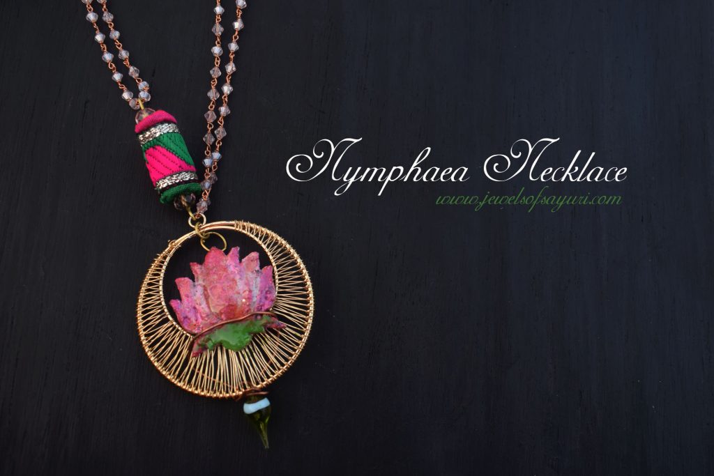 Nymphaea Necklace by Sayuri