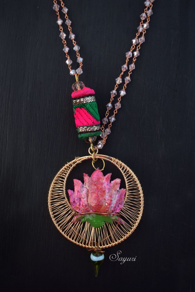Nymphaea Necklace by Sayuri