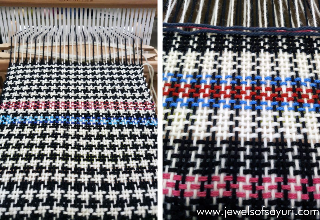 how to weave a scarf