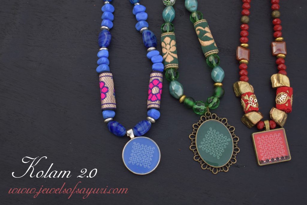 Kolam 2.0 collection of jewellery