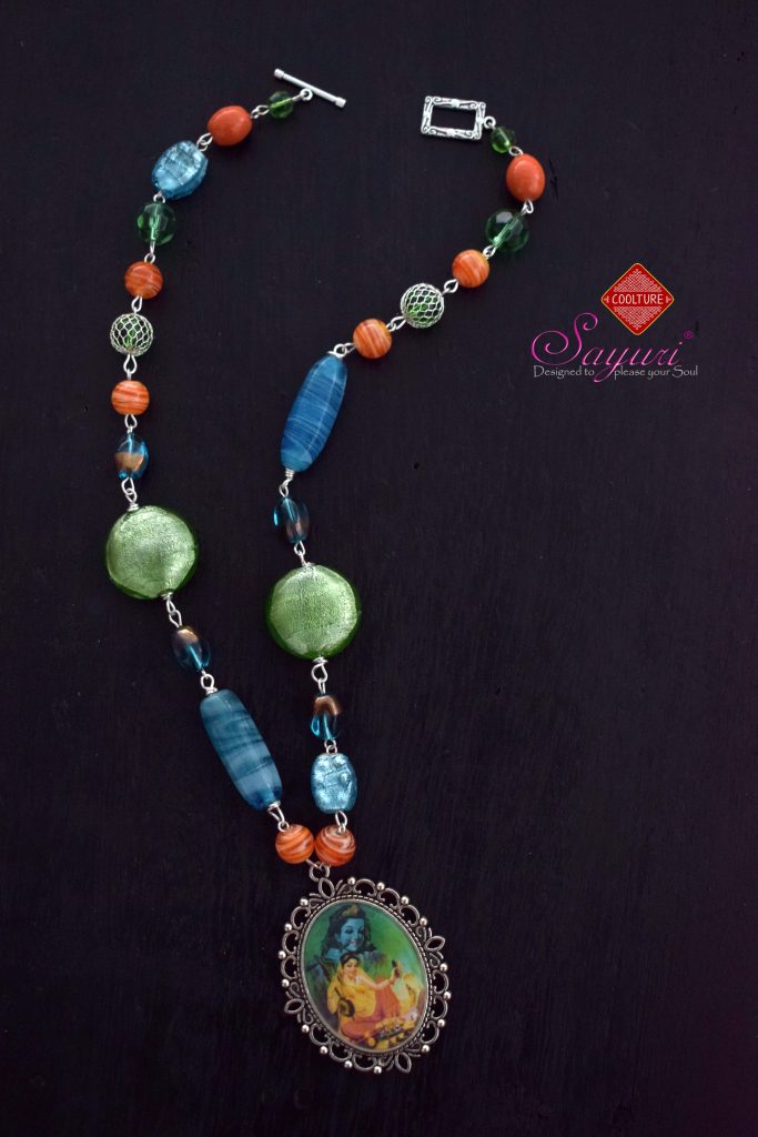 mirakrishna necklace - Krishna themed jewellery