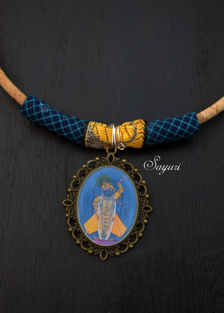 Krishna themed jewellery and Janmasthani