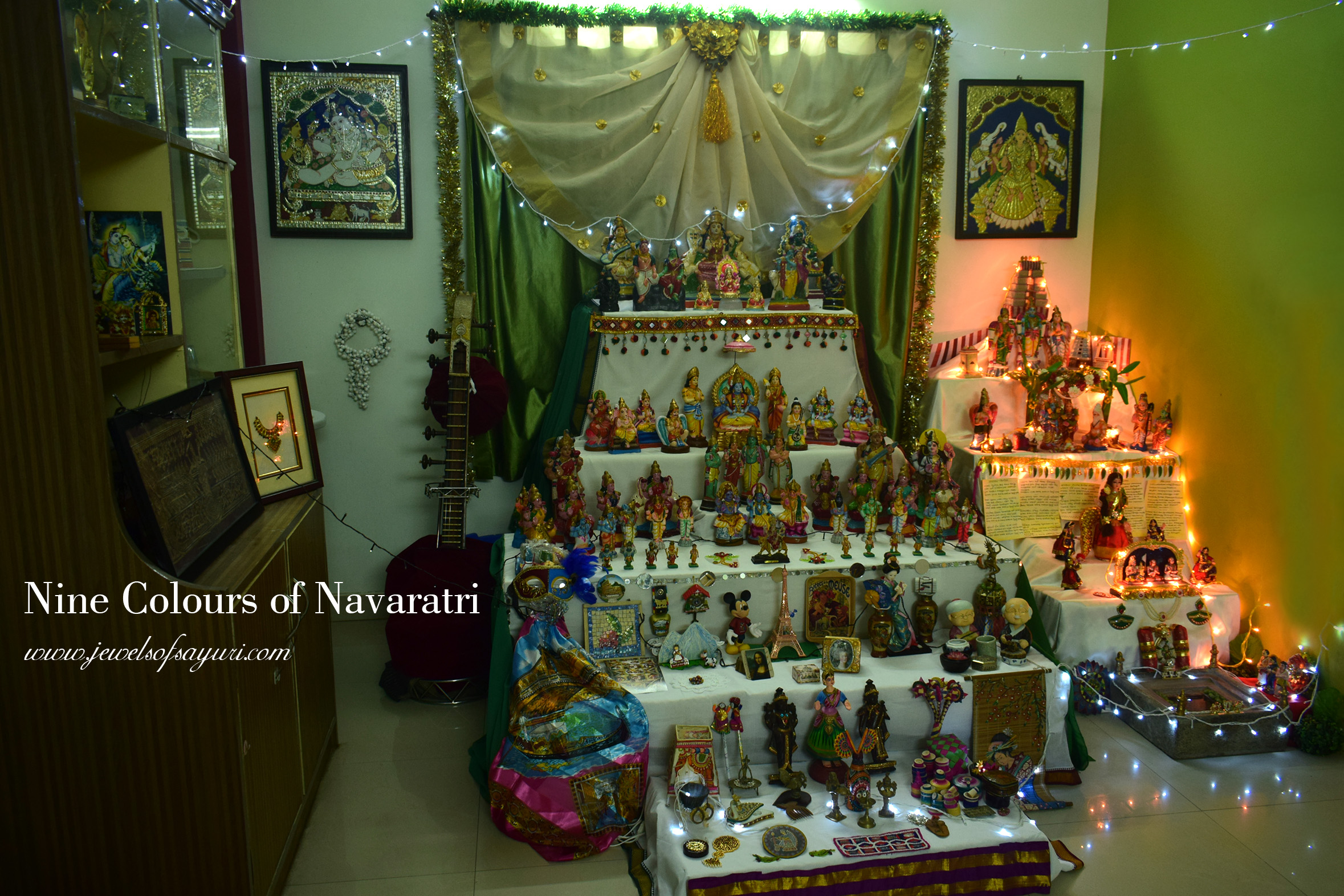 Nine Colours of Navaratri