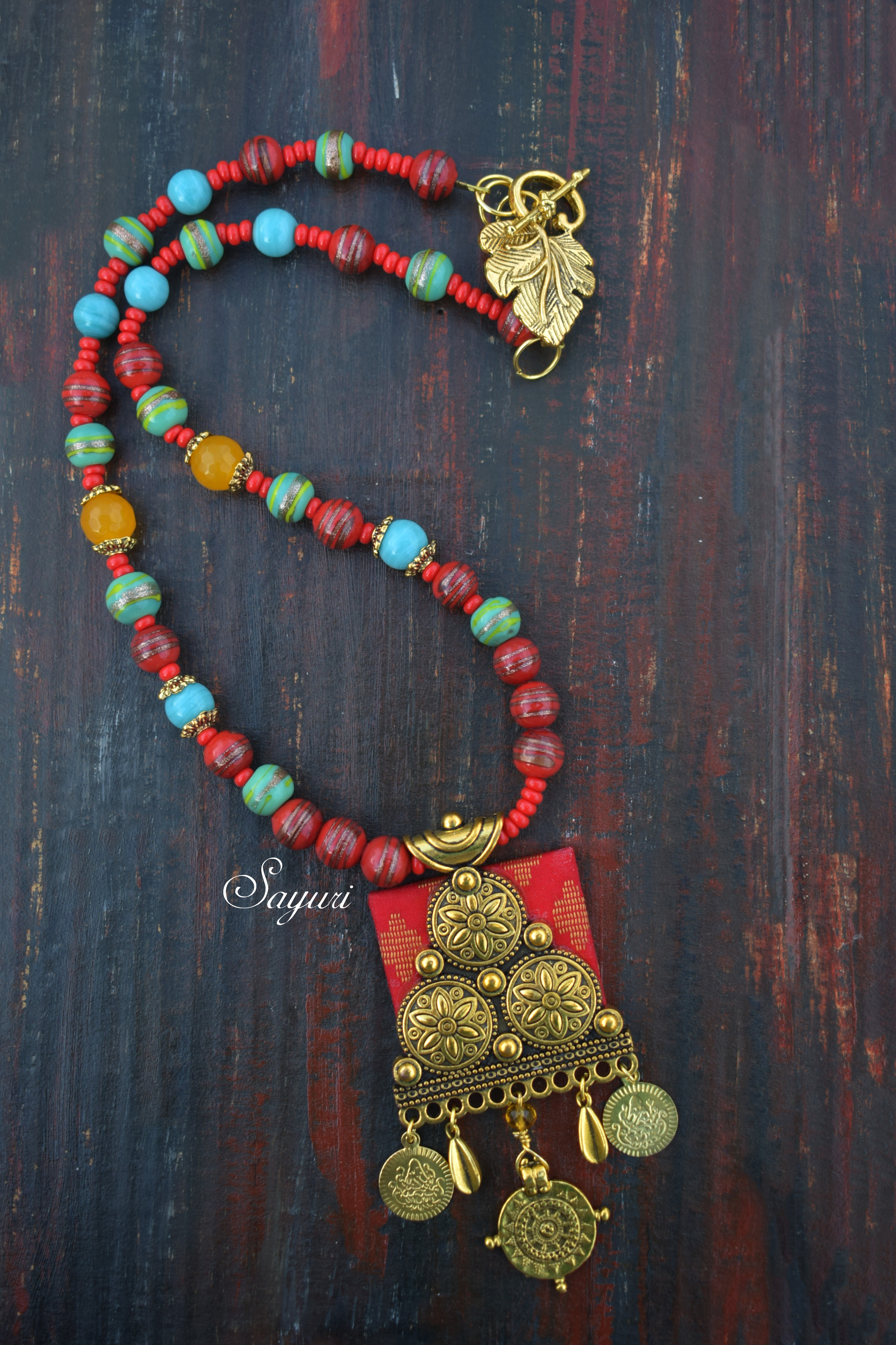 Nine Colours of Navaratri as jewellery
