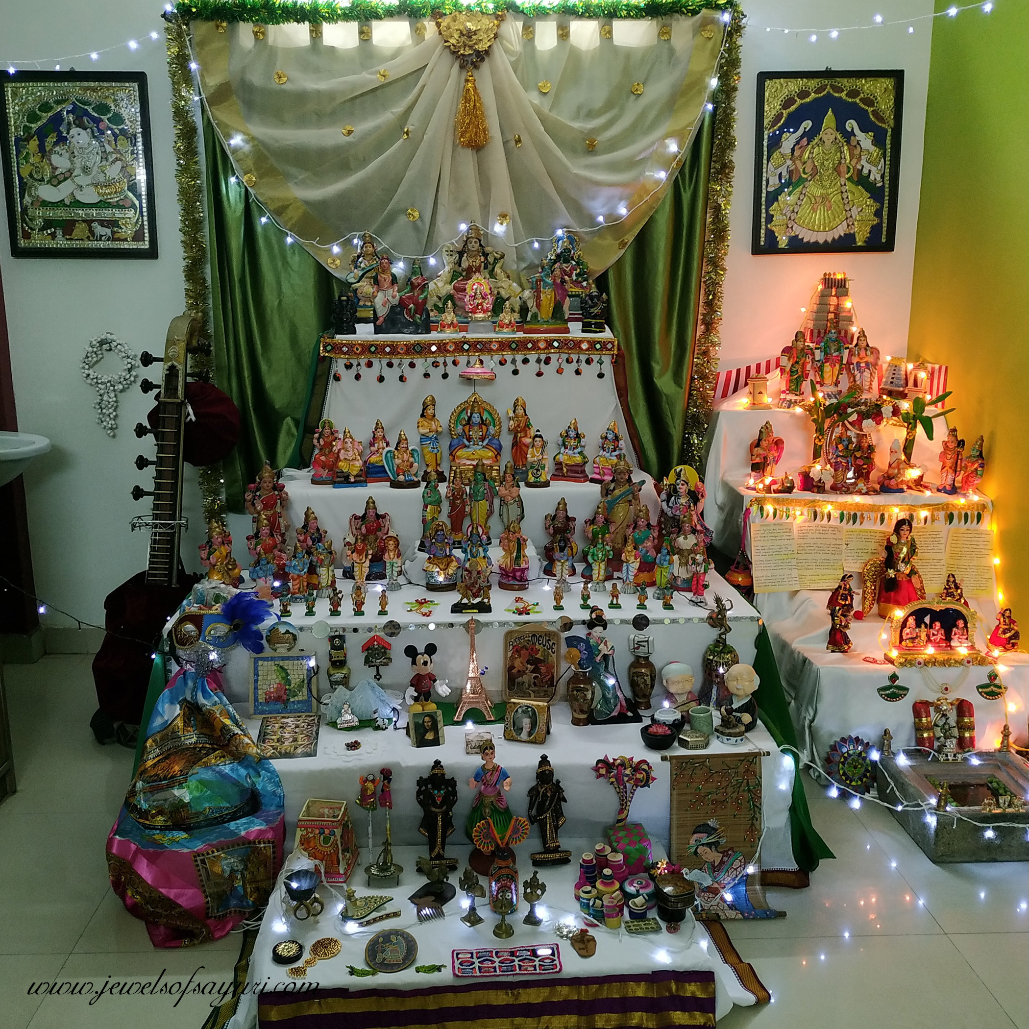 navaratri kolu doll making