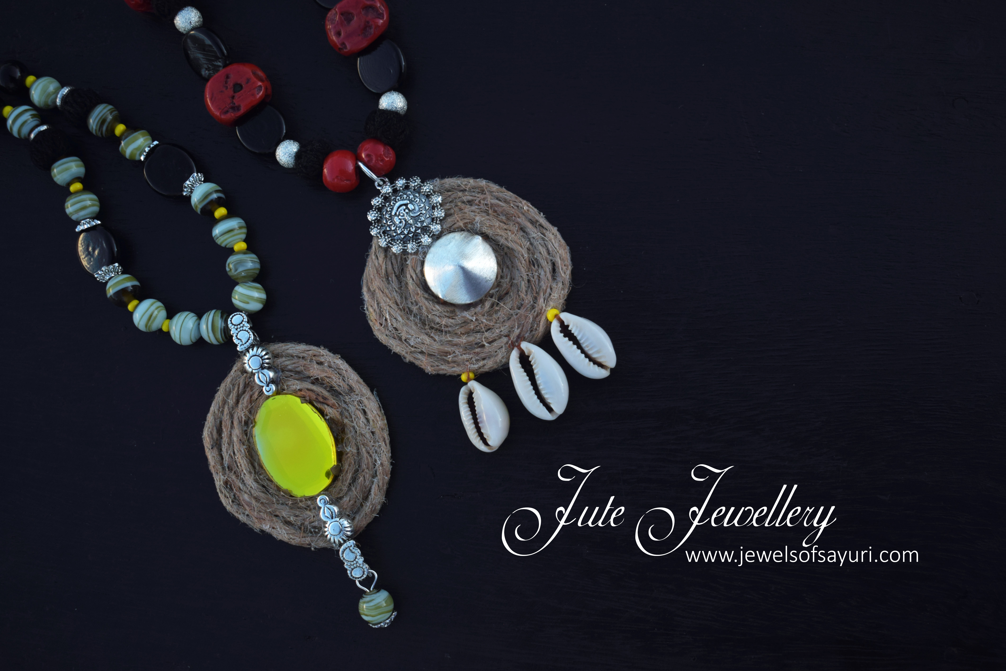 jute jewellery