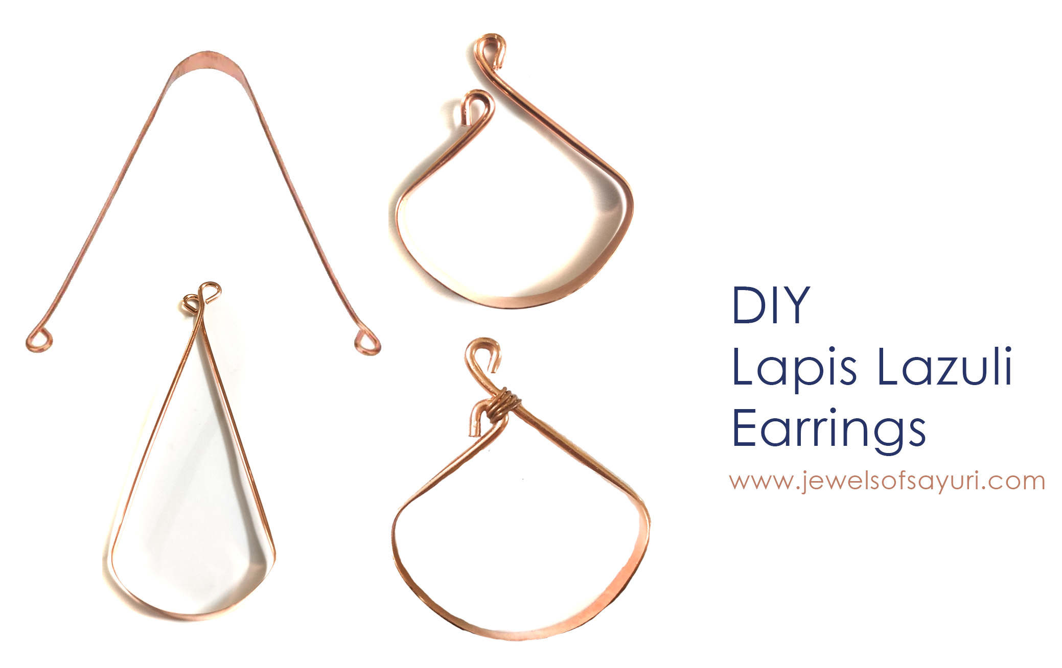 wire earrings tutorial