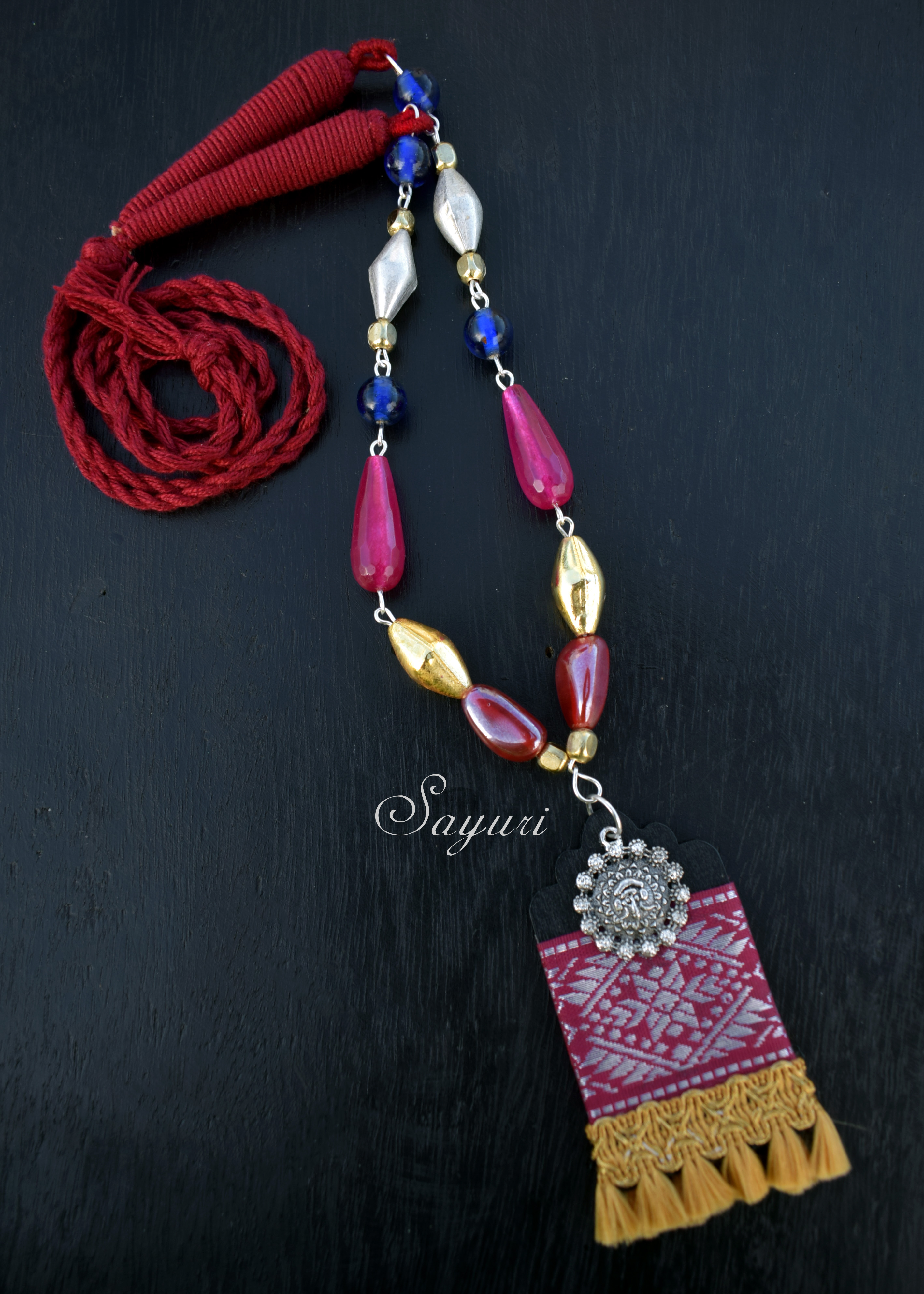 Ruby Steel necklace