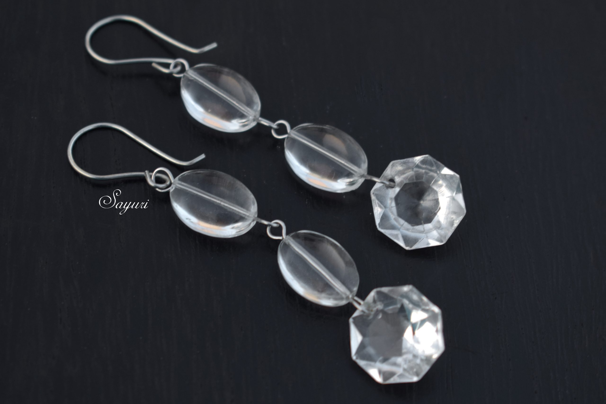 chandelier crystal earrings