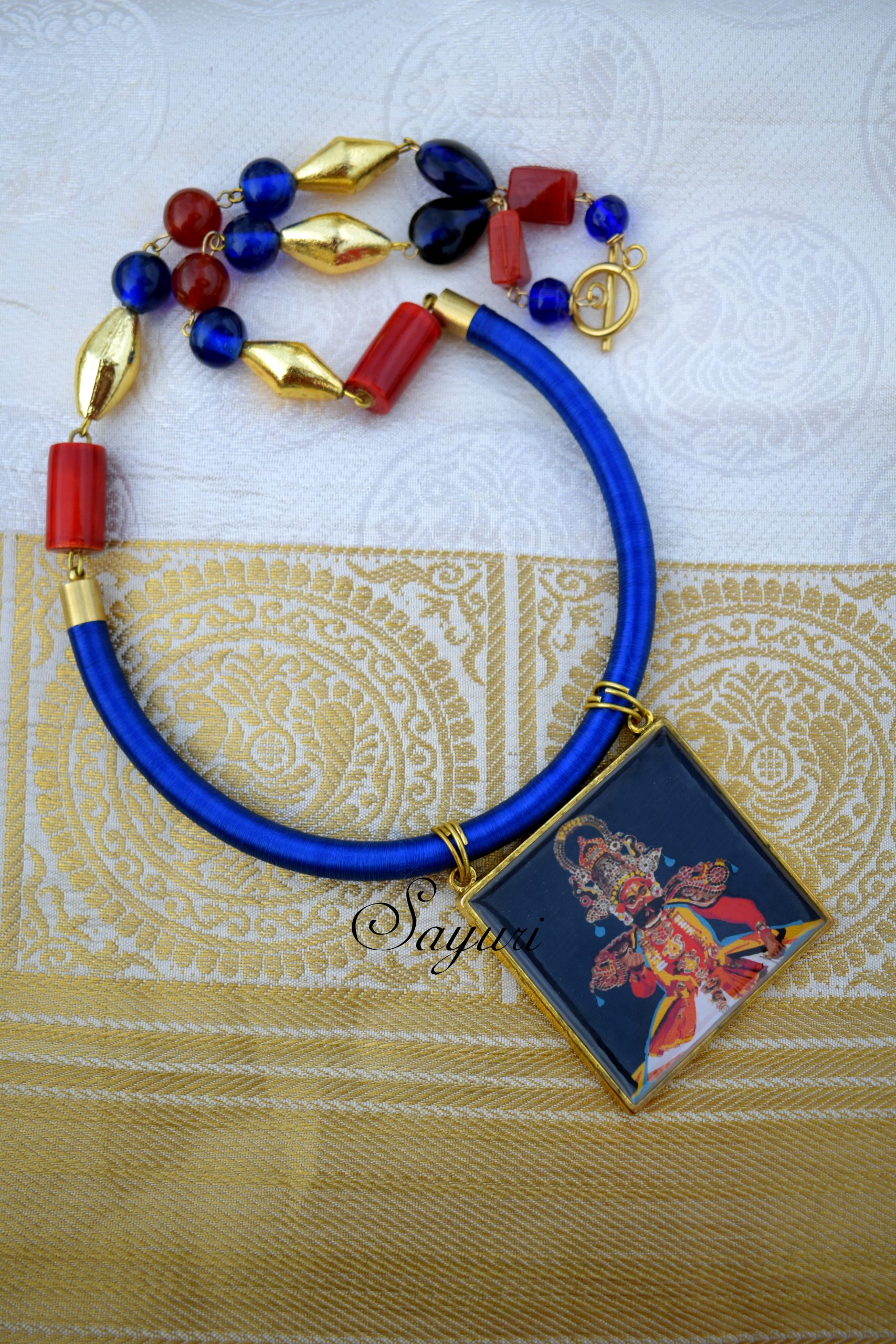 Therukoothu necklaces