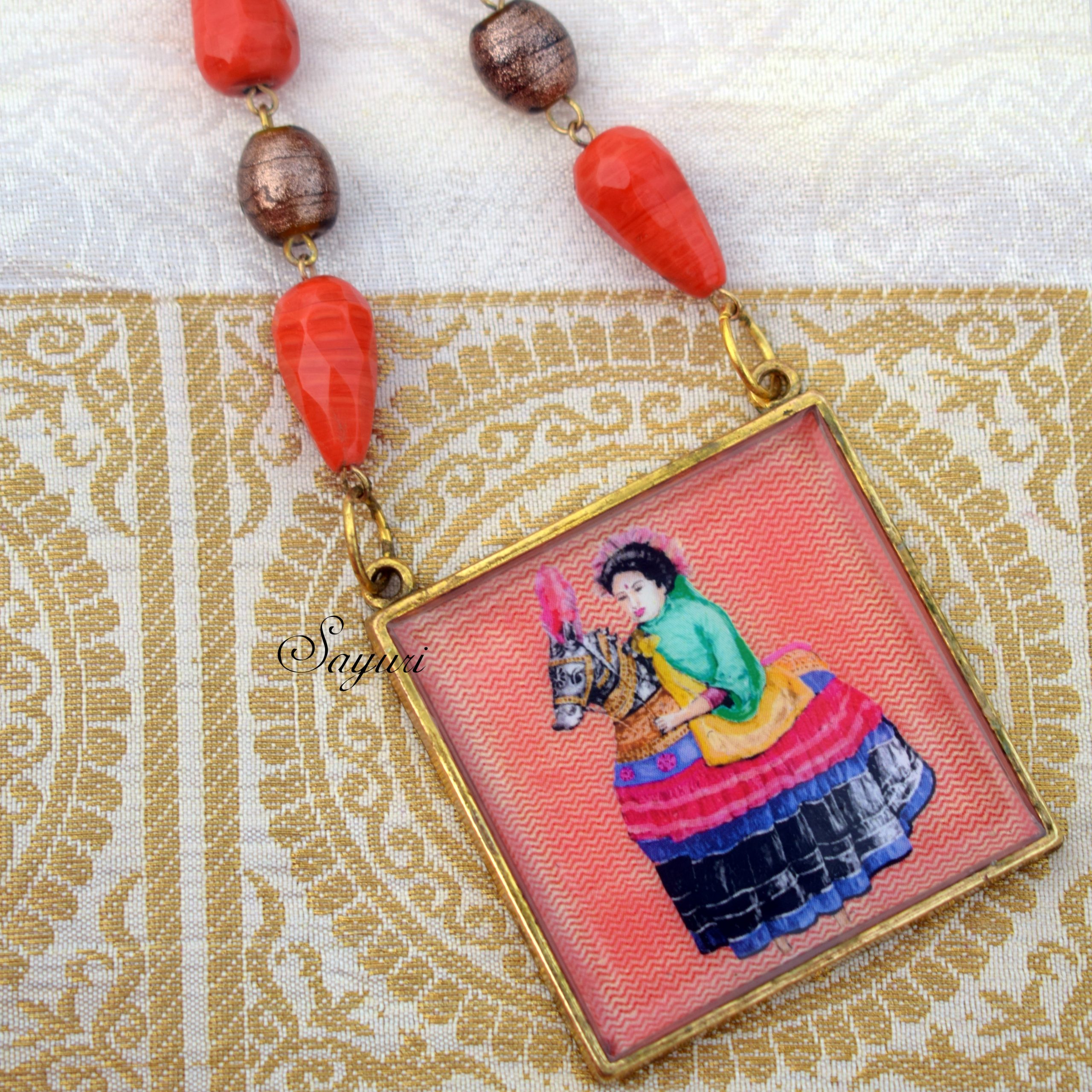 Poikaal Kudirai dance necklaces