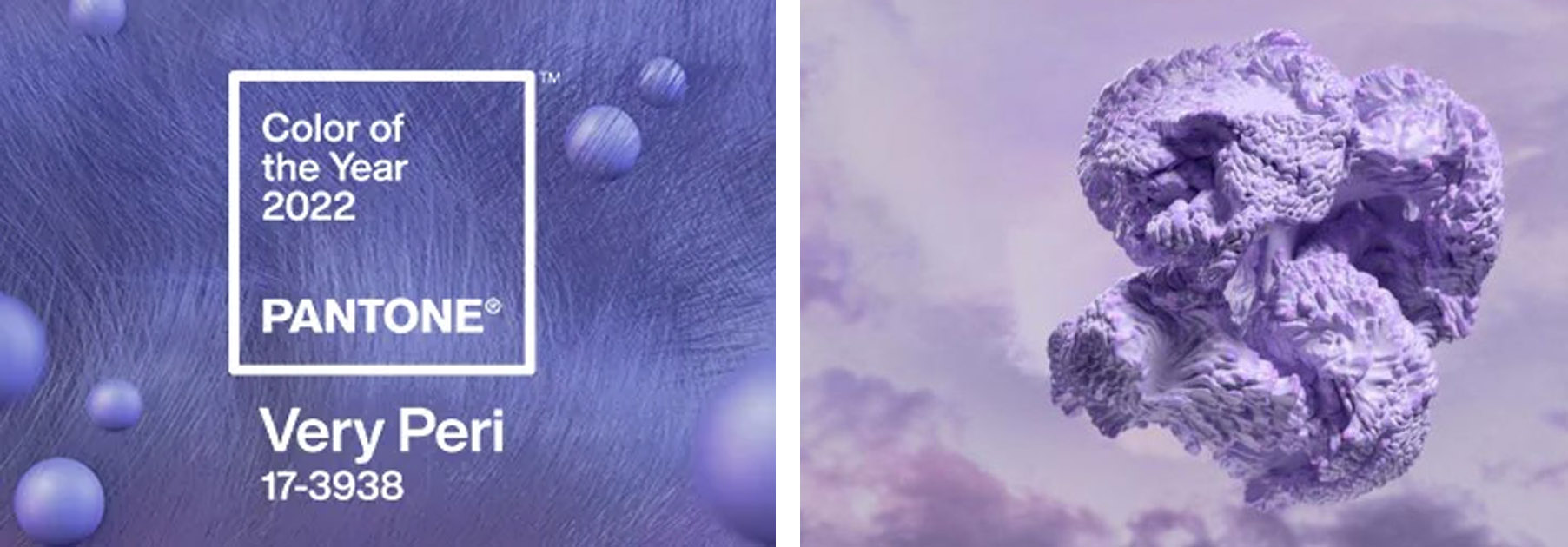 Very Peri of Pantone Vs Digital Lavender of WGSN