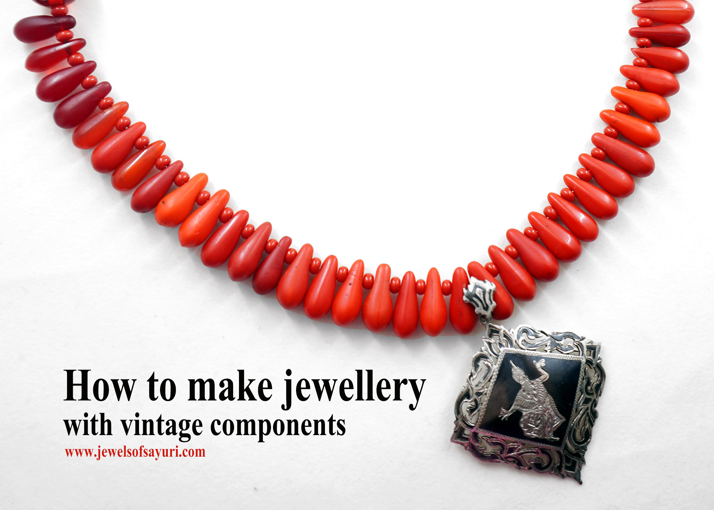 How to make jewellery with vintage components