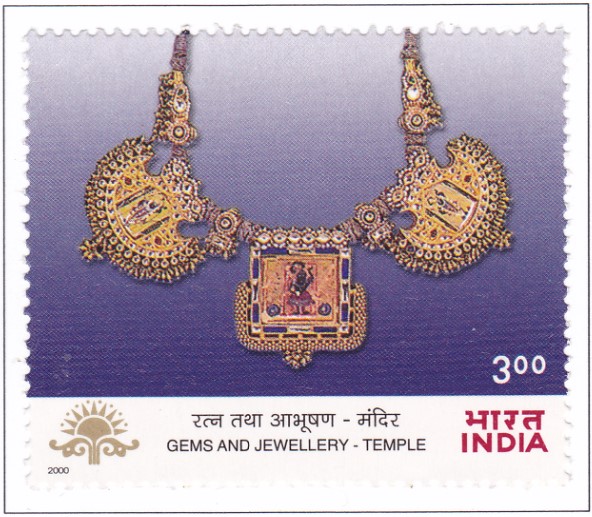Indian Postage stamps on jewellery