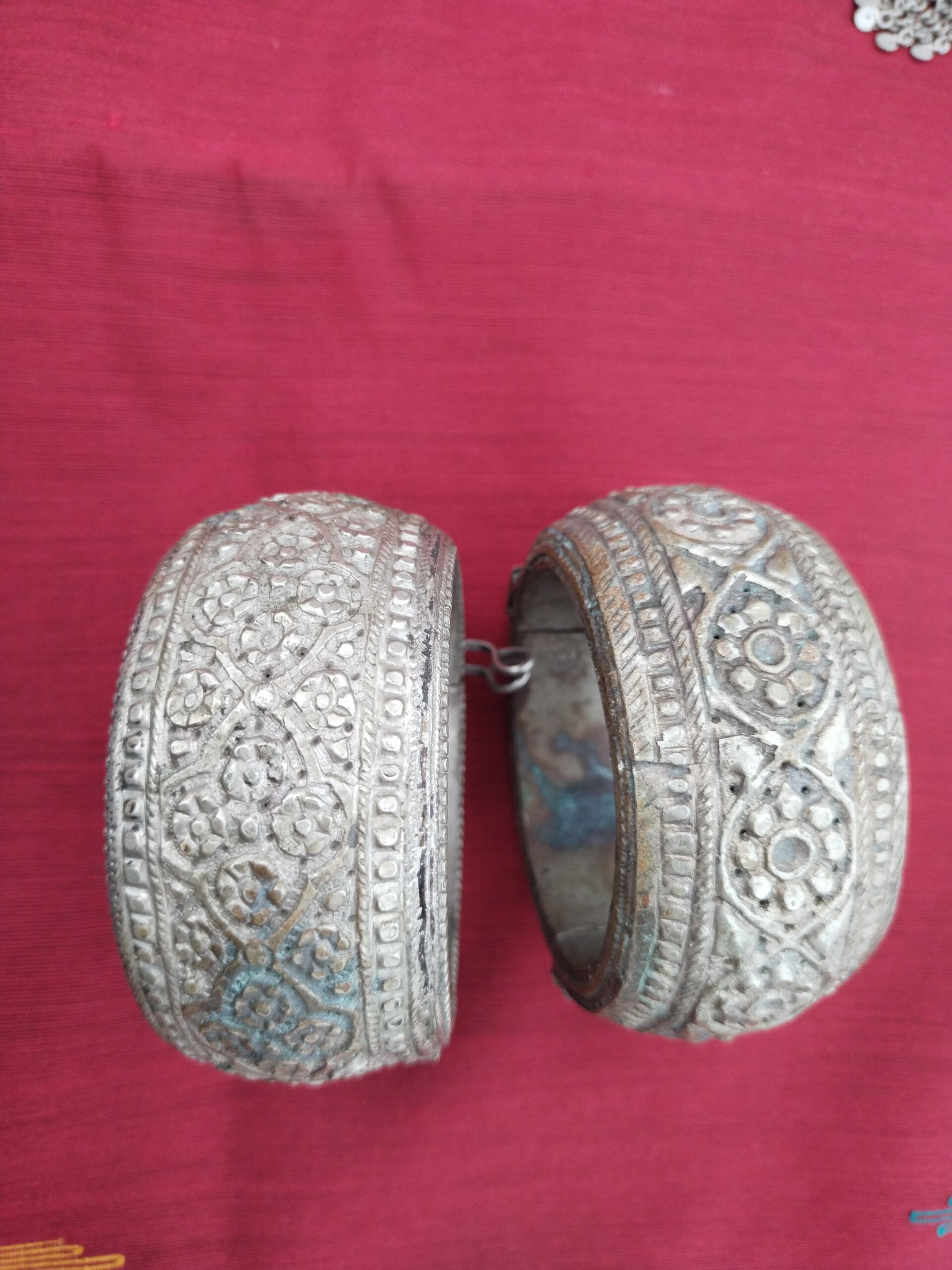 Hollow bangle cuffs 