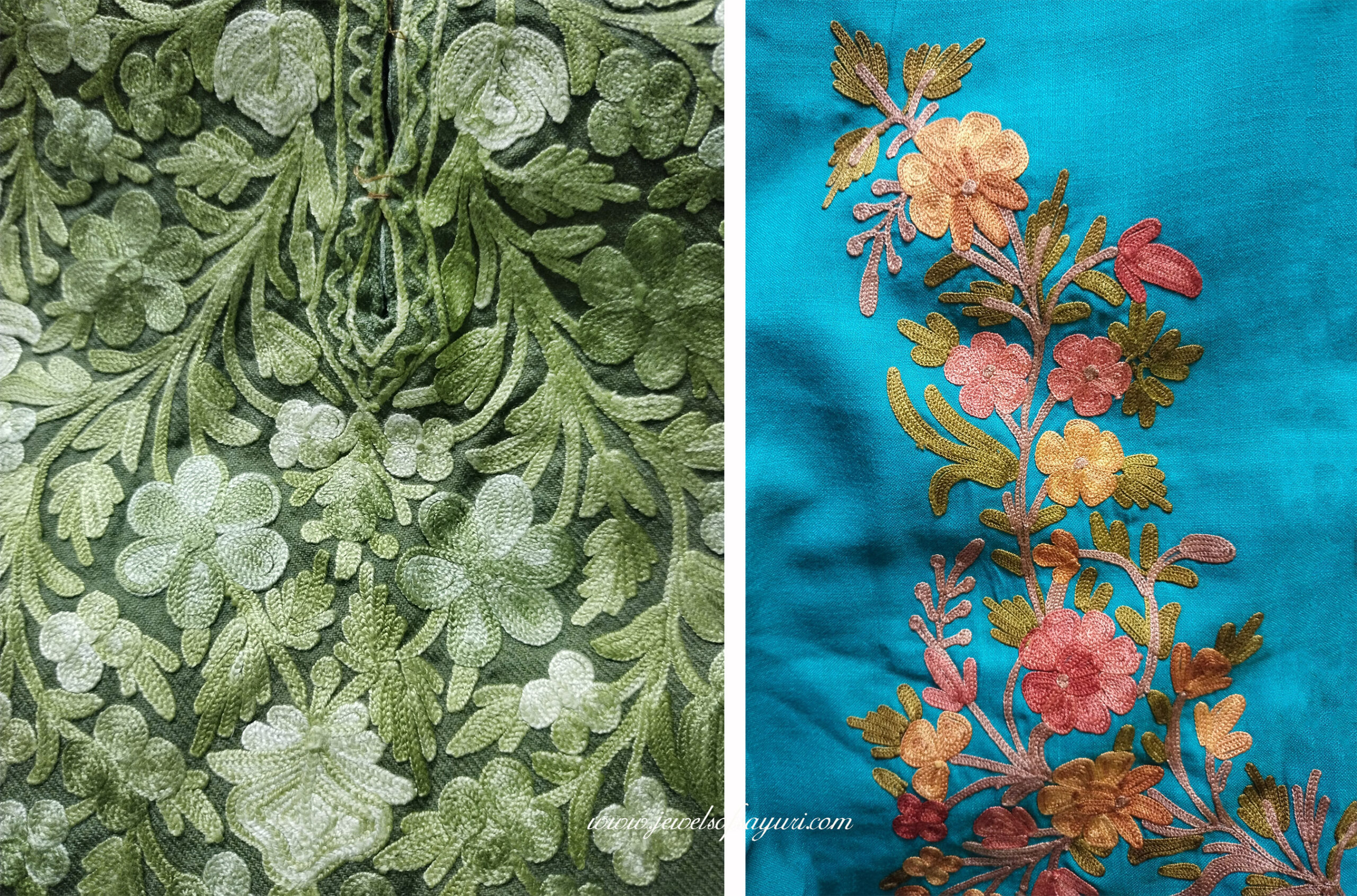 kashida embroidery Crafts of Kashmir