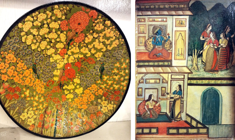 paper machie paintings