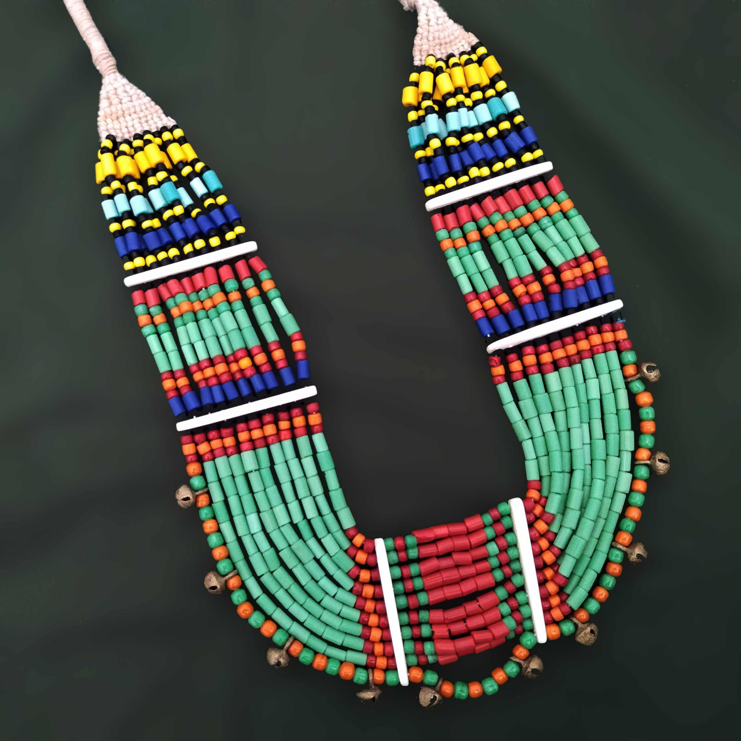Naga style bead necklace