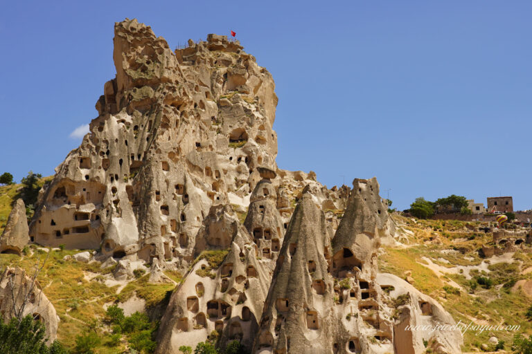 Uchisar castle Cappadocia
