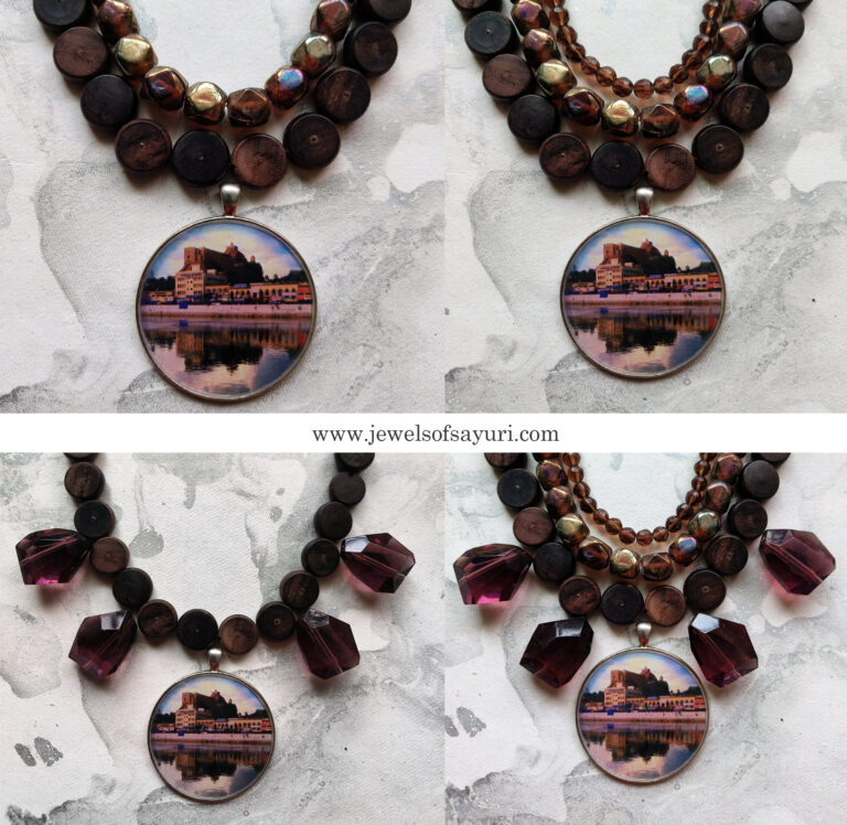 Tiruchirapalli Rockfort Pendant Necklace