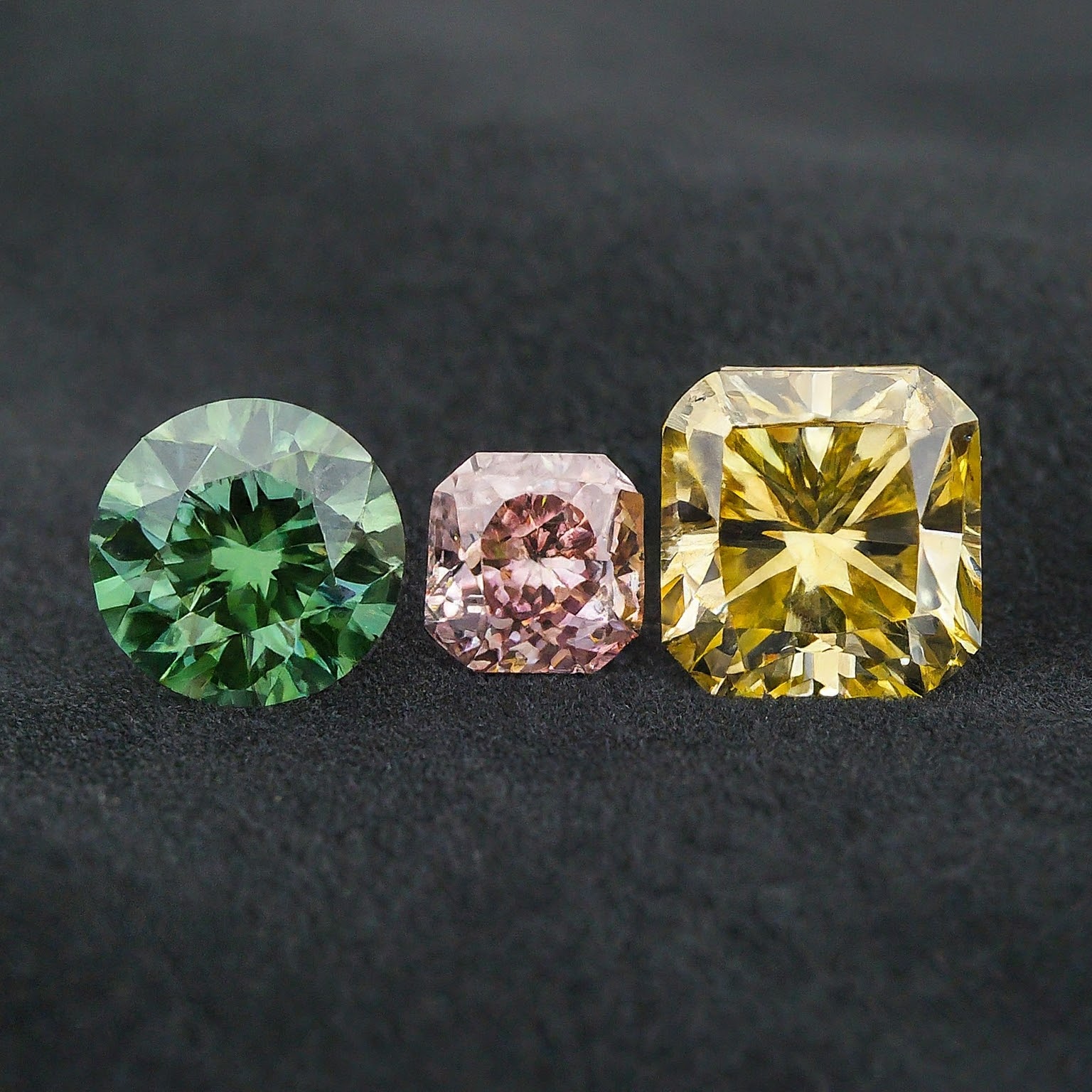 Colours of Natural diamonds