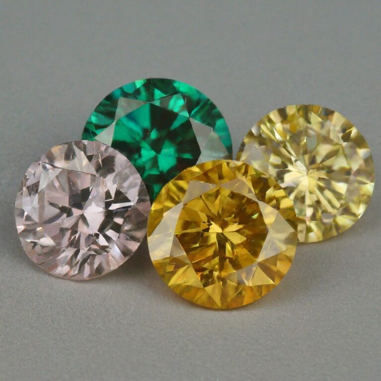 Colours of Natural diamonds