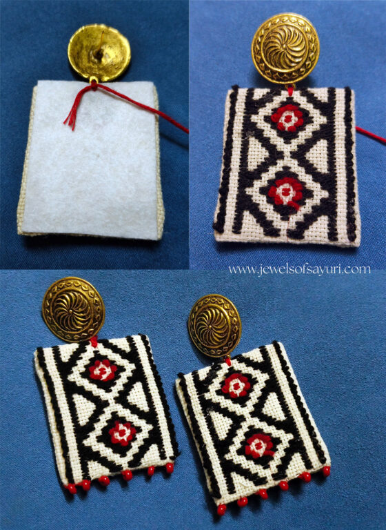 Toda Earrings tutorial