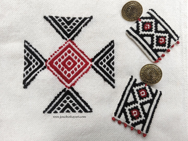 Toda Earrings tutorial