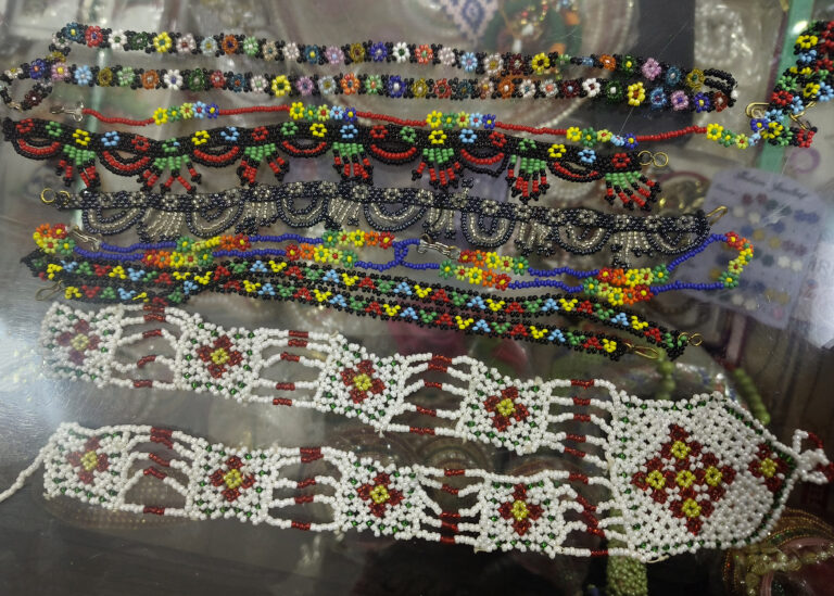 bead jewellery from Bujodi craft villages of Bhuj