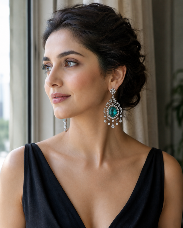 Alexandrite earrings