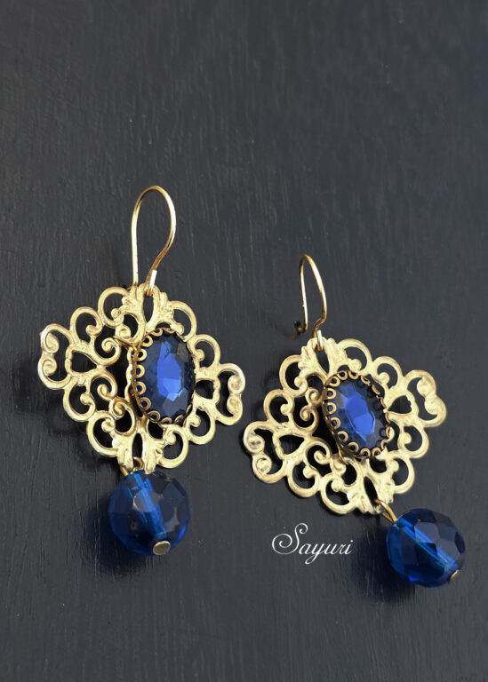 ornate filigree earrings