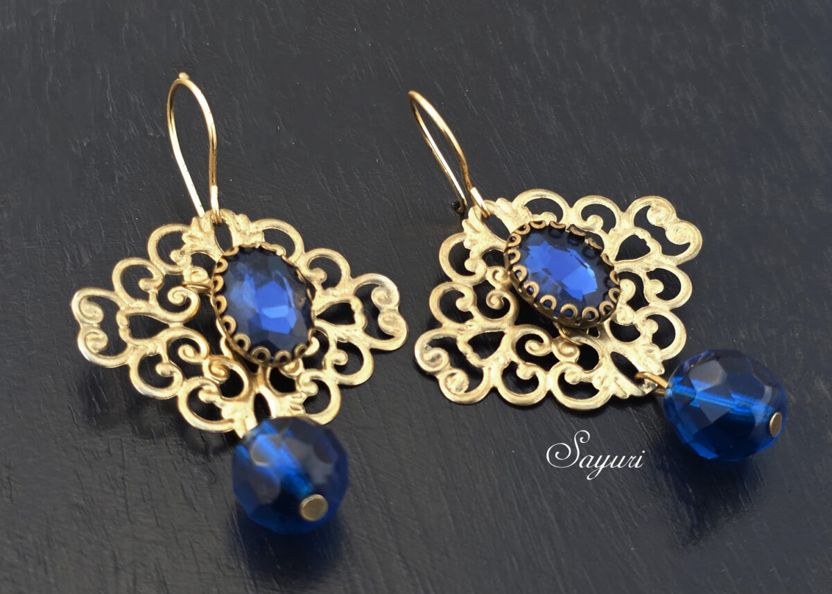 ornate filigree earrings
